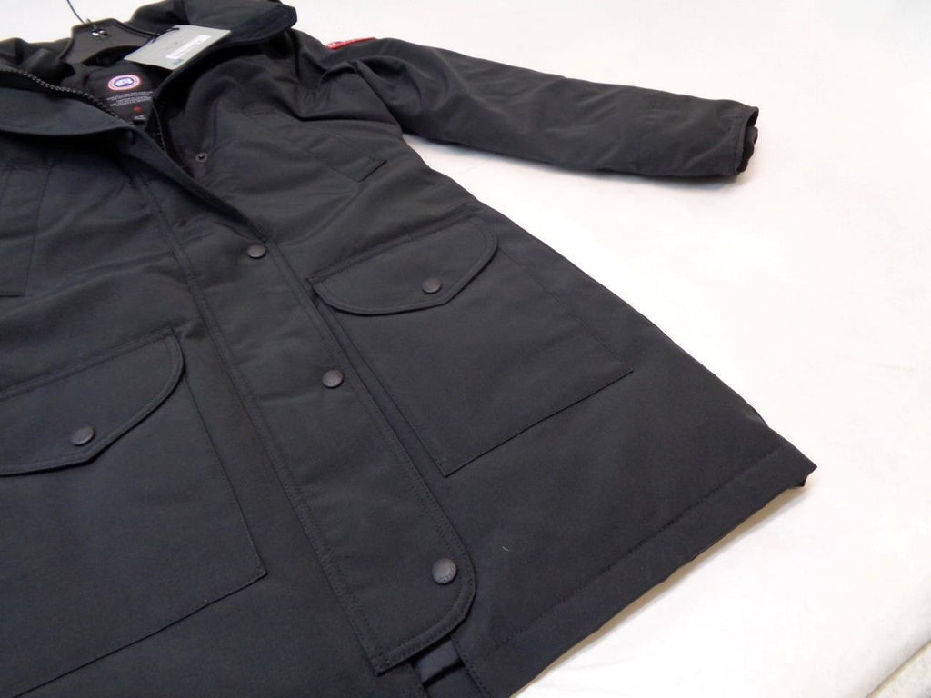 CANADA GOOSE WOMEN'S SIZE XS/TP BLACK TRILLIUM PARKA JACKET 6660W SR