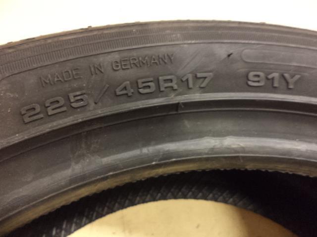 1 NOS GOODYEAR EAGLE ASYMMETRIC 3 225 45 17 91Y TIRE WO LABEL 783991388 Q9