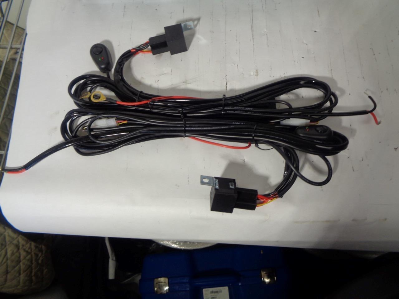 PAIR OF OEDRO 17" 468W TRI ROW LED LIGHT BARS AND WIRING HARNESS OEBO-0029 R16