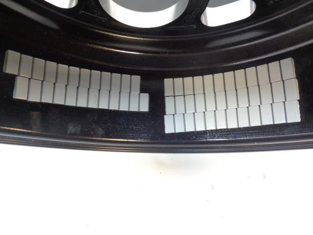 1 VISION 5615165B25 SPORT MAG WHEEL 15X10 5X114.3 -25MM GLOSS BLACK USED WR