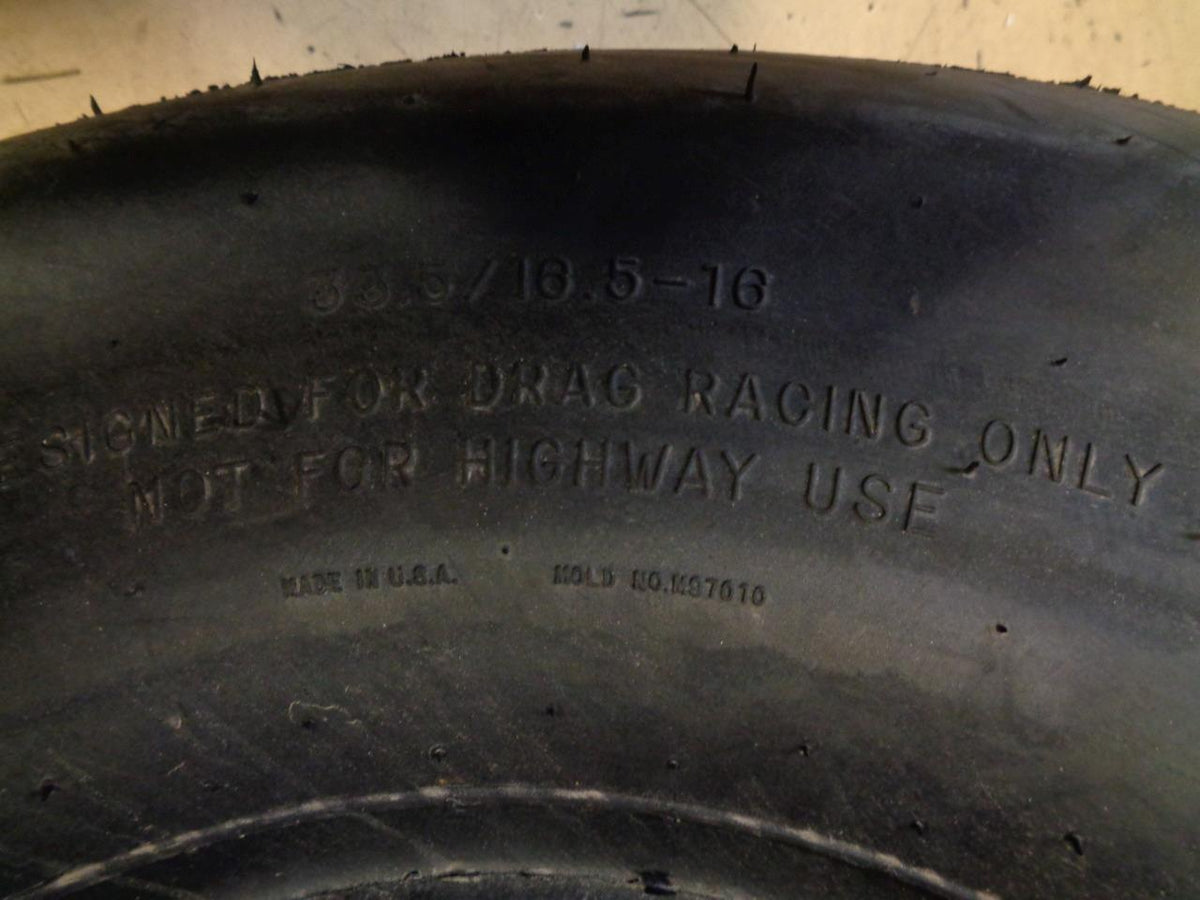 MICKEY THOMPSON ET DRAG TIRE WL 33.5 16.5 16 ROLLOUT 107" 90000001574 CQ3