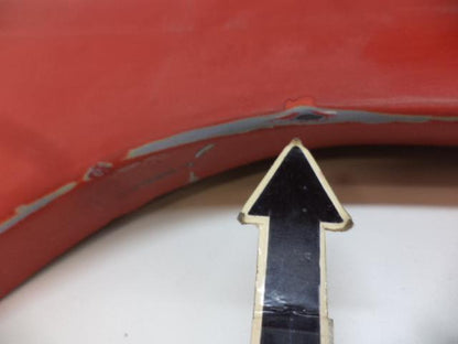 USED GENUINE PORSCHE ROCKER PANEL 928 559 085 02 DRIVER SIDE RED R20