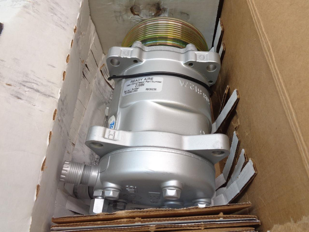 NEW READY AIRE 2168N AC COMPRESSOR SD508 FREIGHTLINER MB60/MB70 92-94 R1