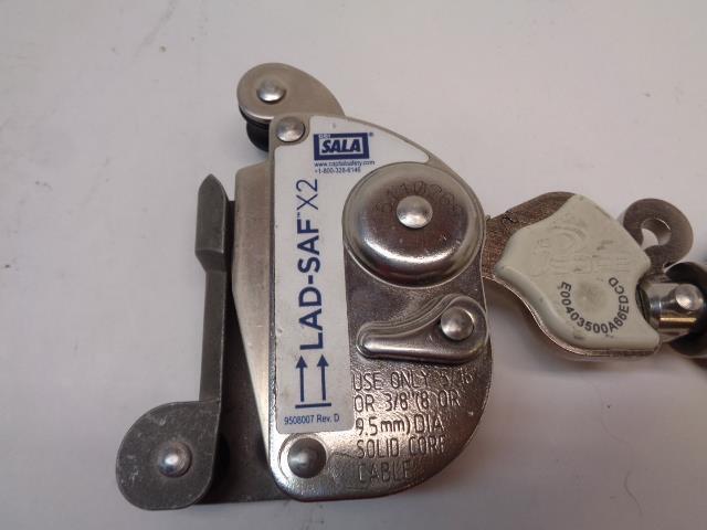 1 NOS 3M DBI-SALA LAD-SAF X2 DETACHABLE CABLE TRAVELLER 6160030 R18T1