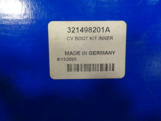 2 NEW MEISTERSATZ CV BOOTS FOR VW BEETLE 74-78 321498201A R9