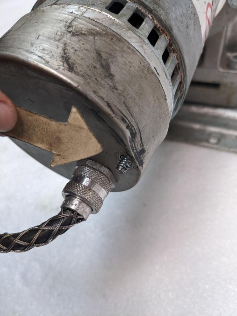 AB CHANCE C308-1170 CAPSTAN HOIST 1000 LB CAPACITY WITH SWIVEL BASE 115V USED H1