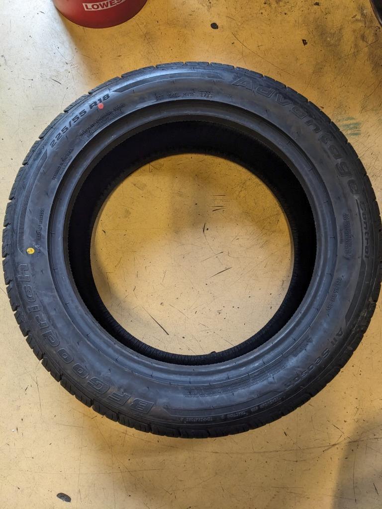 BFGOODRICH ADVANTAGE CONTROL A/S P 225 55 18 98V XL TIRE 60675 CQ1