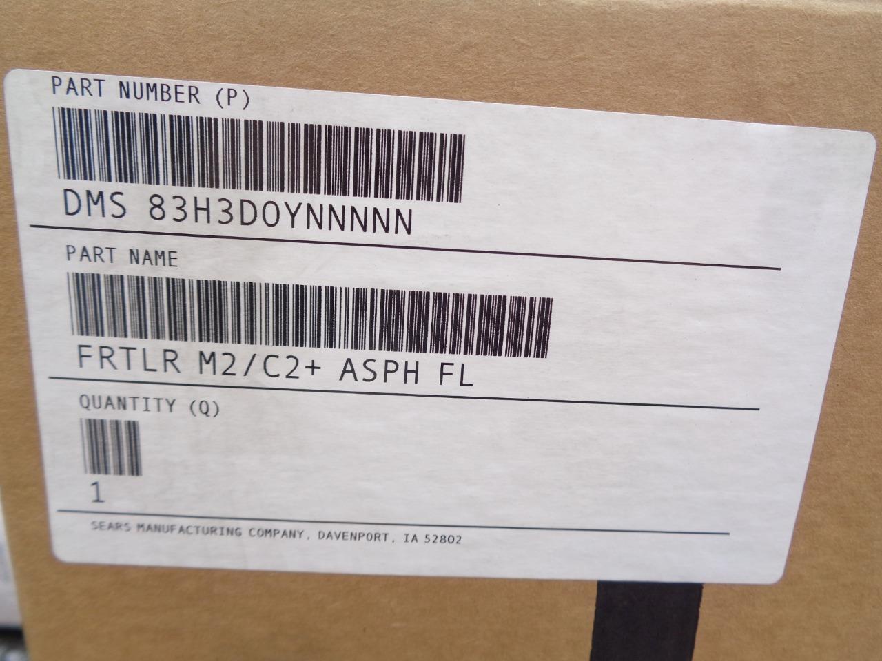 SEARS SEATING M2/C2+ LOW PROFILE BLACK ASPHALT FABRIC CHAIR 83H3D0YNNNNN BAY3