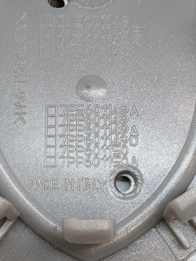 PORSCHE GRAY COLORED CENTER CAP (4) 7L5601149 NEW R21T2