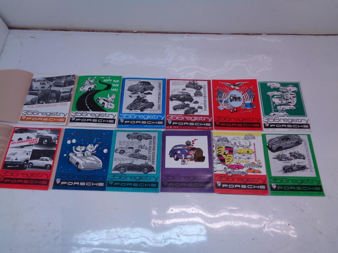 PORSCHE 356 REGISTRY VOL.6 AUG/SEPT '80 - VOL.35 MAY/JUNE '10 (FEW MISSING) R31