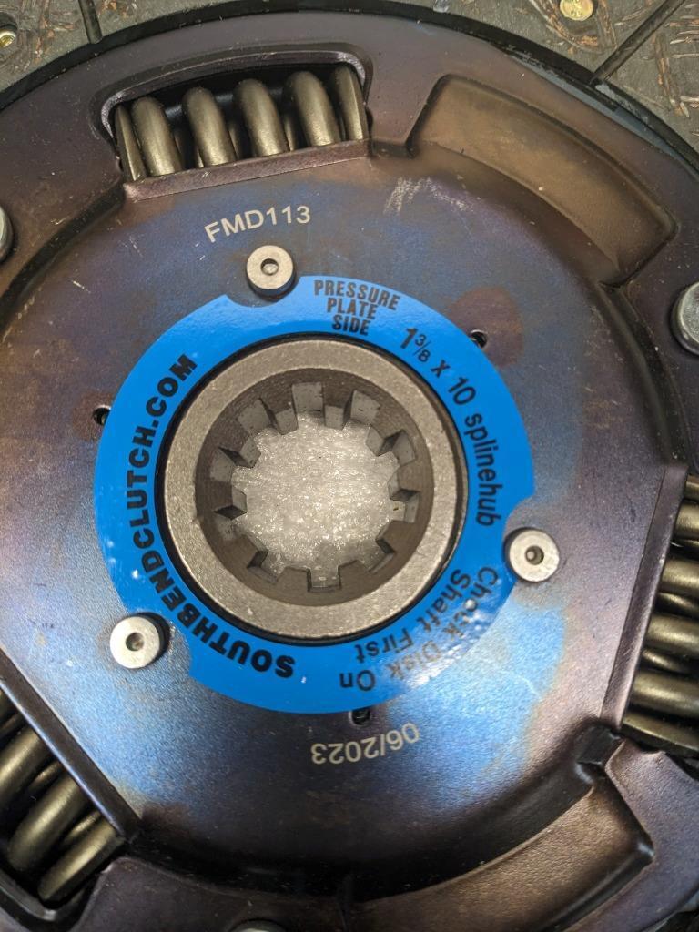 PARTIAL SBC G56-OK-HD 13" ORGANIC CLUTCH KIT FOR DODGE G56 6 SPEED TRANS NEW R3