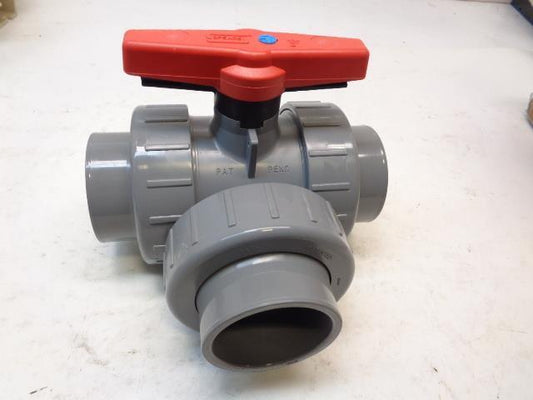 NEW SPEARS PLASTIC 3" T PIPE FITTING 5022L1-030C HORIZONTAL SOCKET R32