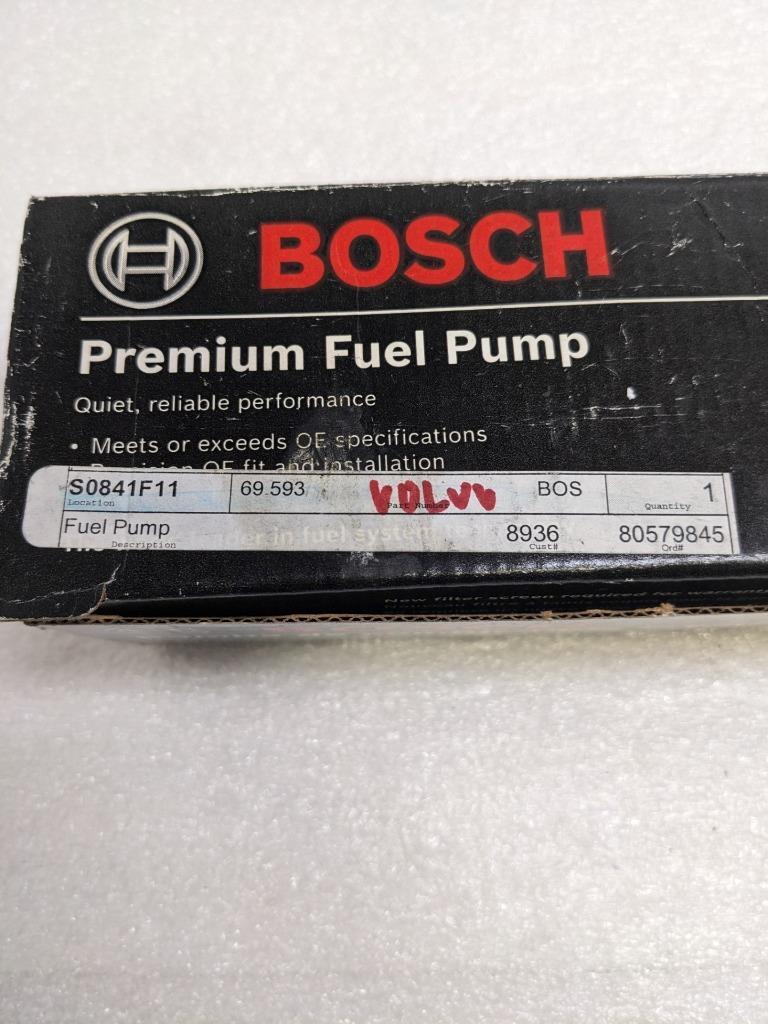BOSCH 69593 PREMIUM ELECTRIC FUEL PUMP 12V FOR 97-98 VOLVO S90 NEW R13