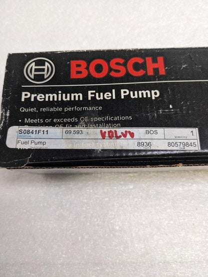 BOSCH 69593 PREMIUM ELECTRIC FUEL PUMP 12V FOR 97-98 VOLVO S90 NEW R13
