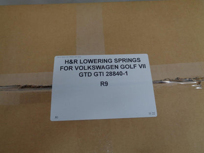 H&R LOWERING SPRINGS FOR VW GOLF VII 45/45MM 28840-1 R4