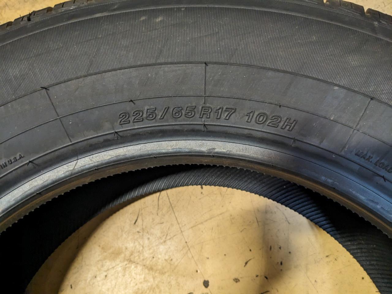 YOKOHAMA AVID ASCEND LX P 225 65 17 102H SL TIRE 32829 CQ1