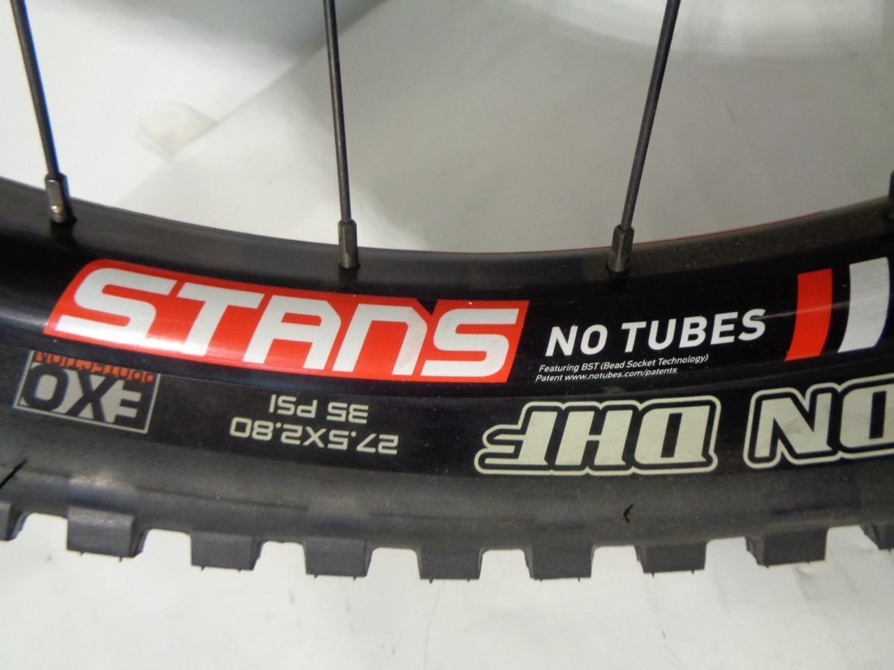 STANS BARON MK3 27.5 WHEELSET W/ MAXXIS MINION DHF 27.5X2.8 TIRES NEW R34