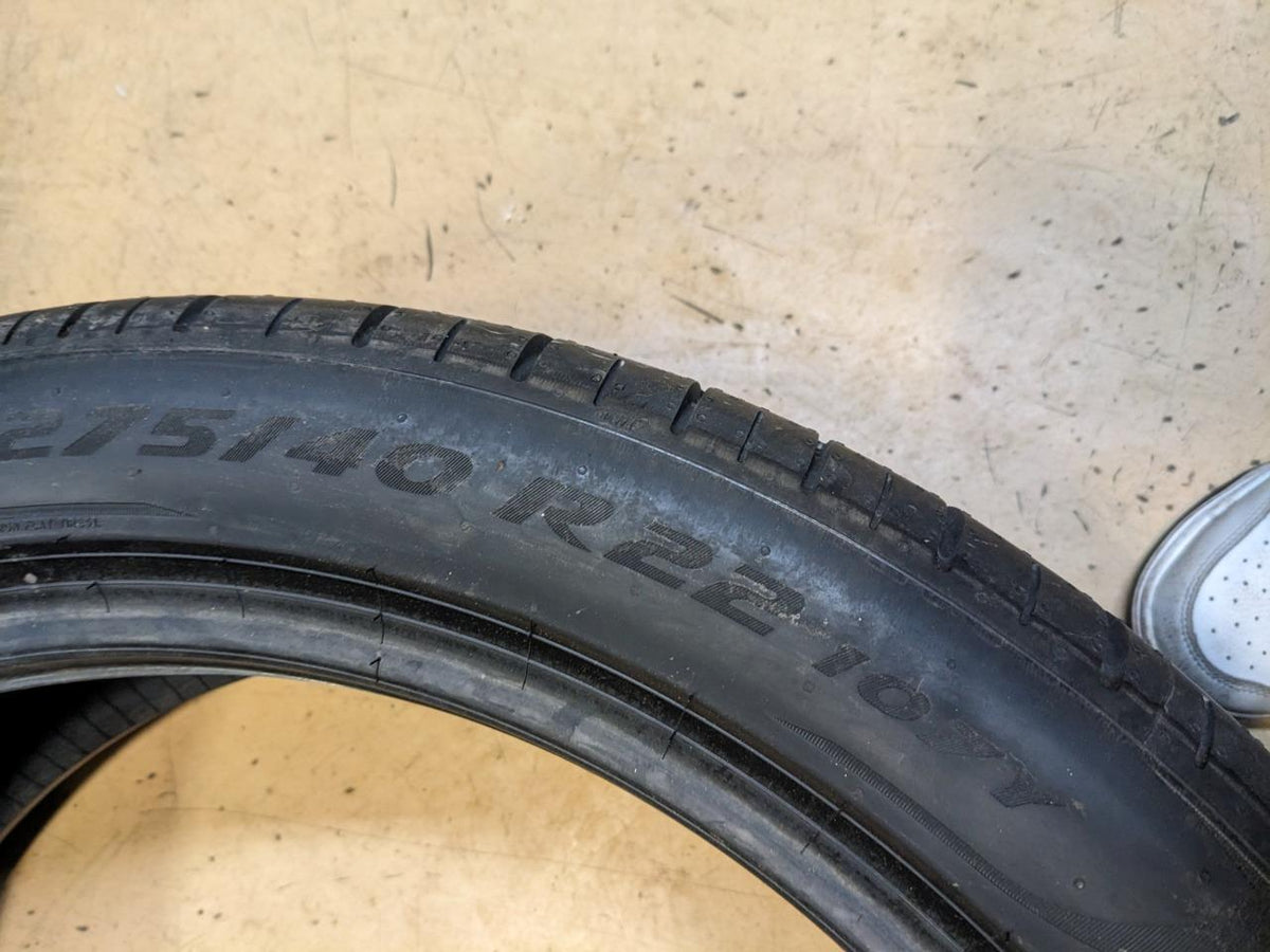 PIRELLI P ZERO  PZ4 (*) BMW (KS) RUNFLAT P 275 40 22 107Y XL TIRE 4170500 CQ1