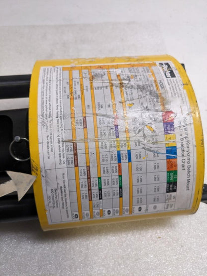 DAMAGED PARKER 82C-061L PORTABLE HYDRAULIC HOSE CRIMPING MACHINE NEW H1