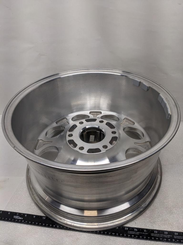 1 MAMMOTH WHEEL 17X9J ET-6 POLISHED ALUMINUM 6X139.7 BOLT PATTERN NEW WR