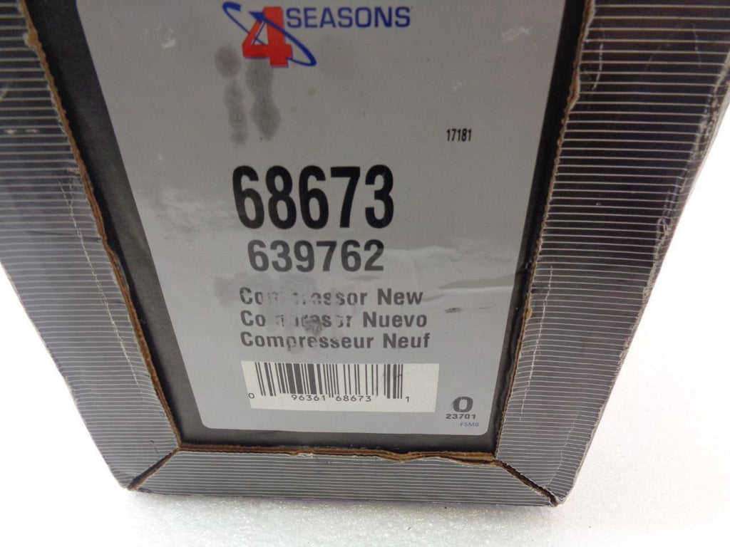 NEW FOUR SEASONS AC COMPRESSOR 68673 FOR A DODGE NITRO V6 2007-11 R2