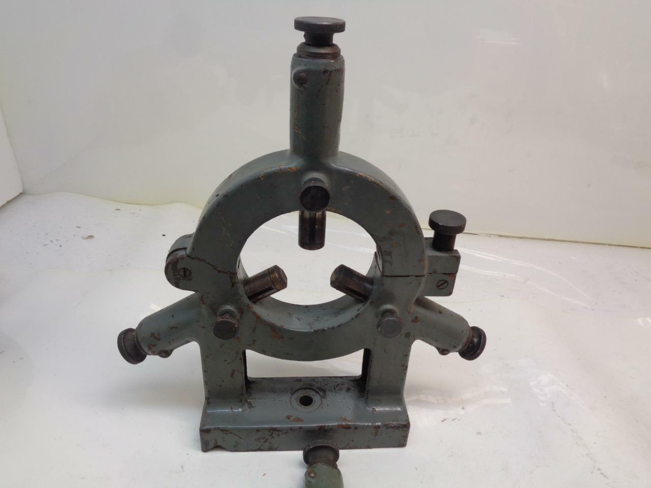 USED LATHE STEADY REST W/ LATHE FOLLOW REST 5" CAPACITY H1