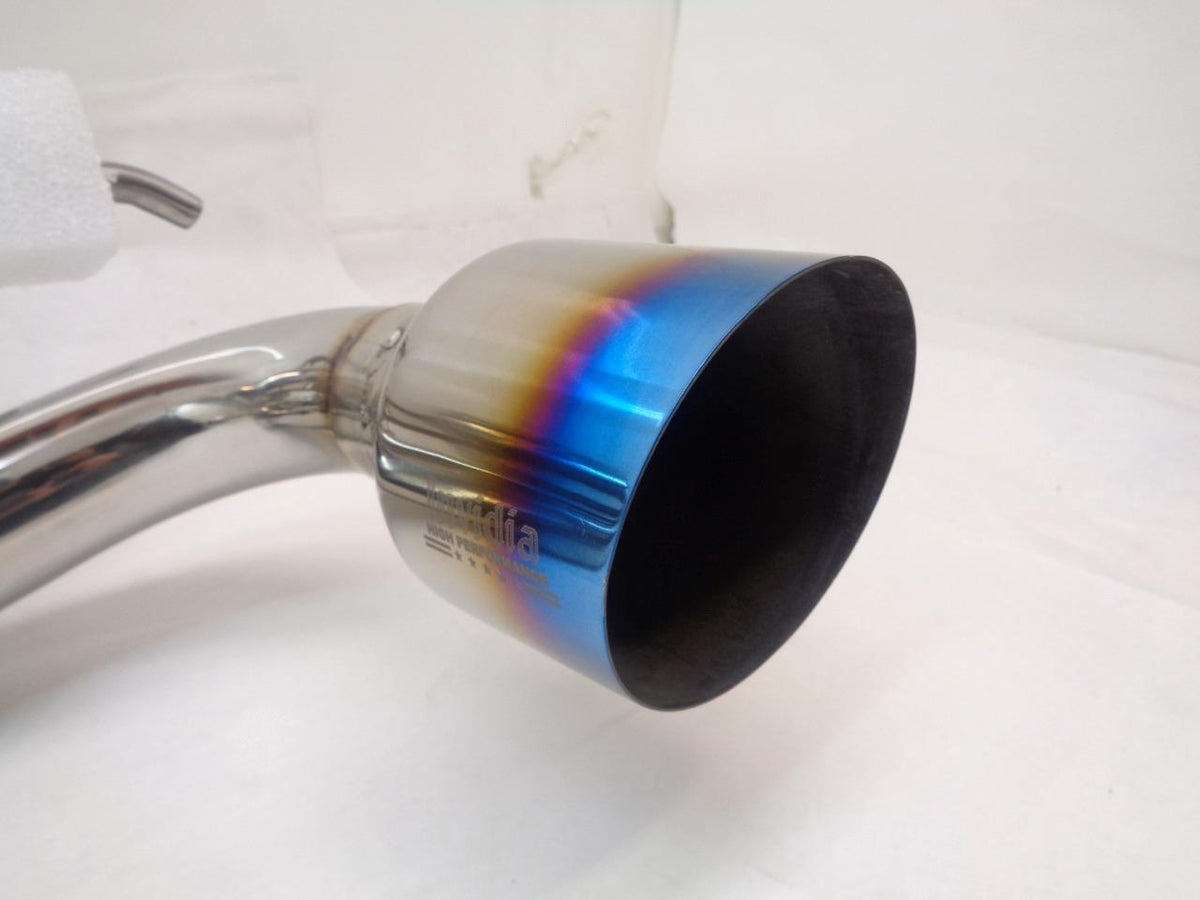 INVIDIA GEMINI R400 DUAL LAYERED TITANIUM TIP EXHAUST MUFFLER FOR BRZ/86/FRS SR