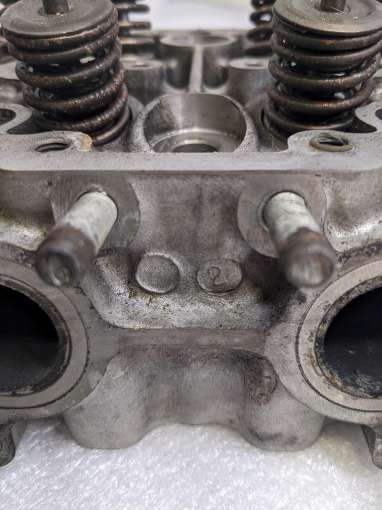 PORSCHE 948104104 LEFT ENGINE CYLINDER HEAD FOR 03-06 CAYENNE 4.5L USED #1 I2