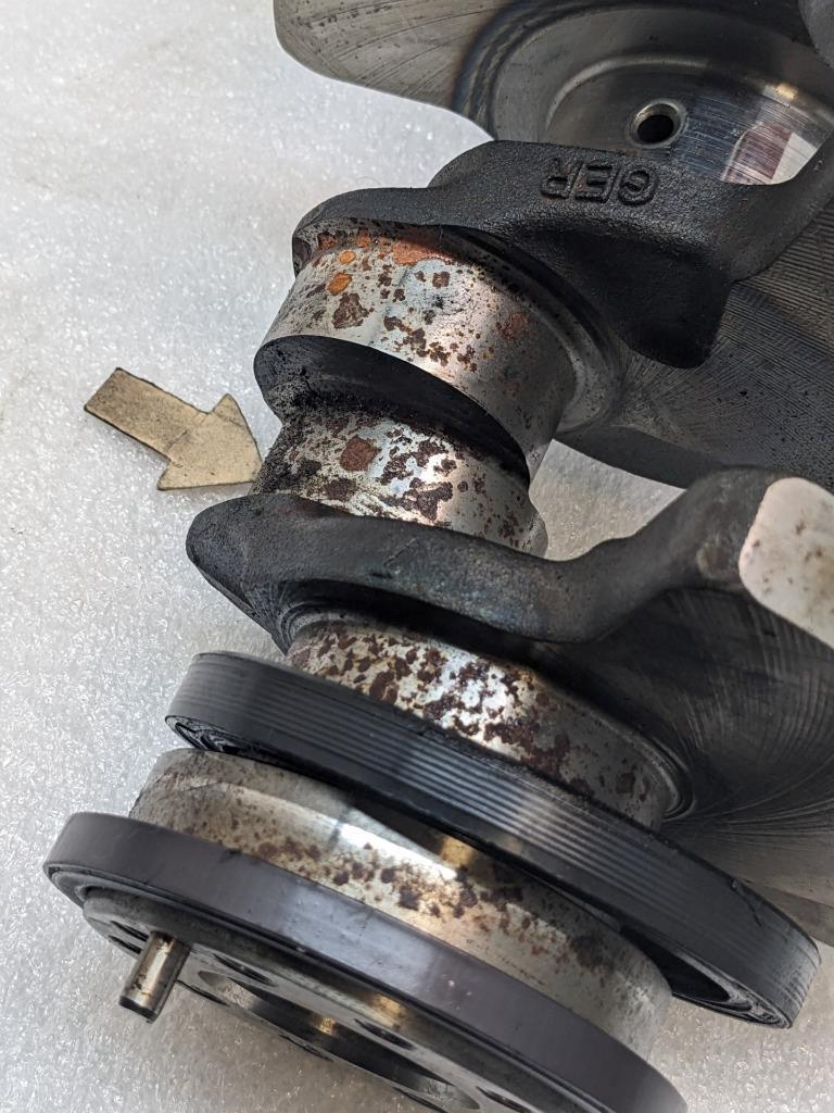 PORSCHE MACAN 3.0 V6 2016 PETROL ENGINE CRANKSHAFT 9461016R USED R25