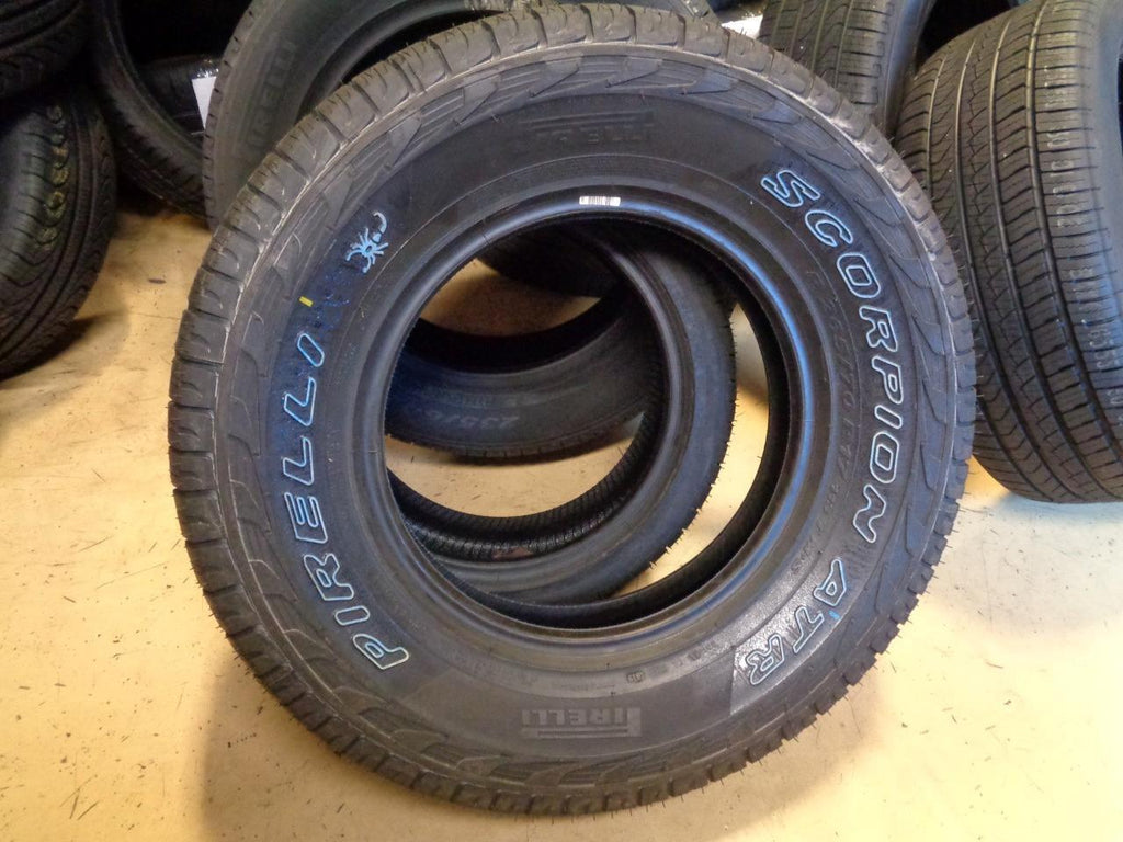 1 PIRELLI SCORPION ATR WL 265 70 17 113T SL TIRE 1616300 CQ2