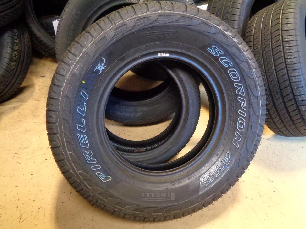 1 PIRELLI SCORPION ATR WL 265 70 17 113T SL TIRE 1616300 CQ2