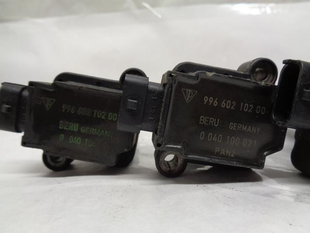 BERU PORSCHE IGNITION COILS SET OF 6 USED 996 602 102 00 R25T5