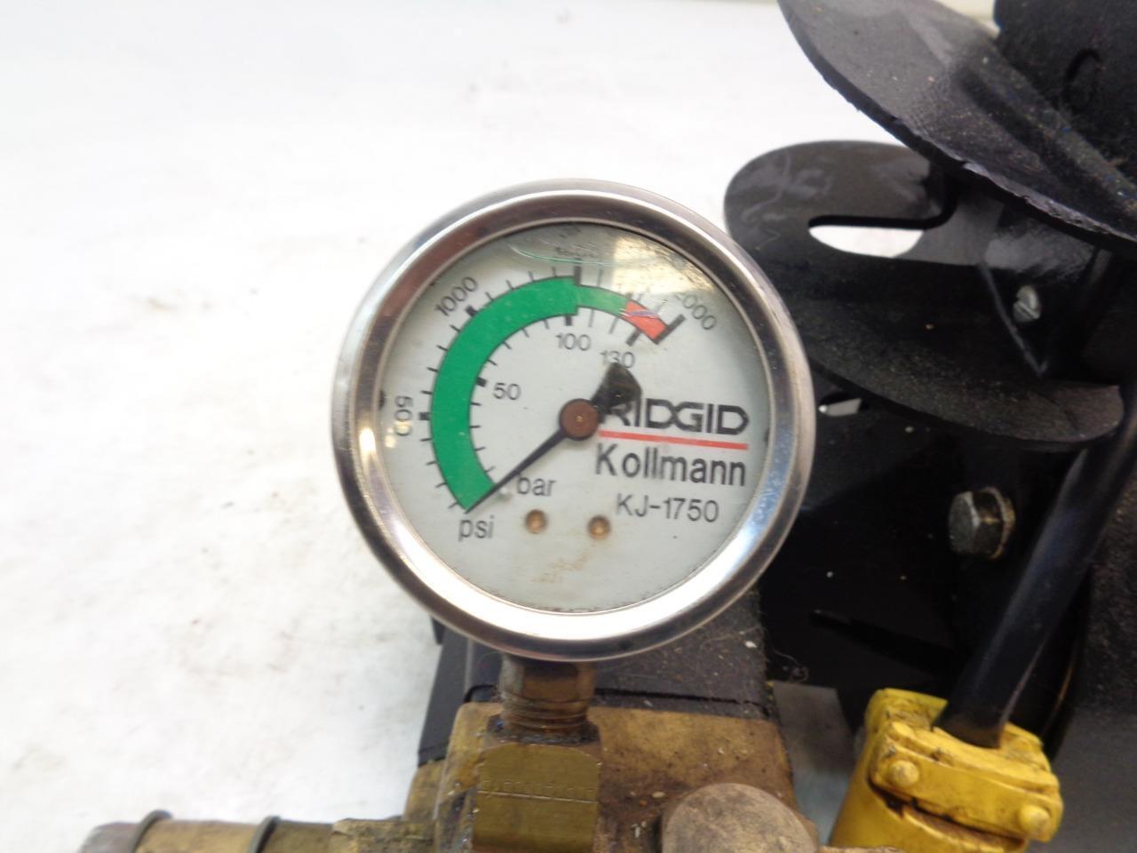 NEW RIDGID KOLLMANN KJ-1750 WATER JETTER PUMP (DAMAGED, MISSING PARTS) SR