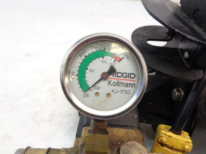 NEW RIDGID KOLLMANN KJ-1750 WATER JETTER PUMP (DAMAGED, MISSING PARTS) SR