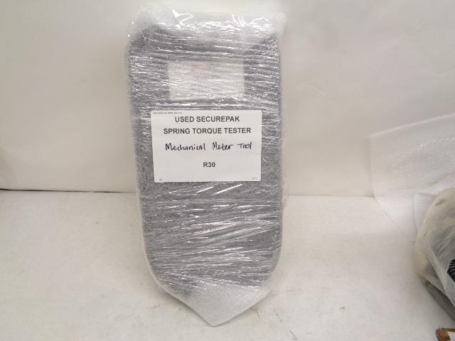 USED SECUREPAK SPRING TORQUE TESTER MECHANICAL METER TOOL R30