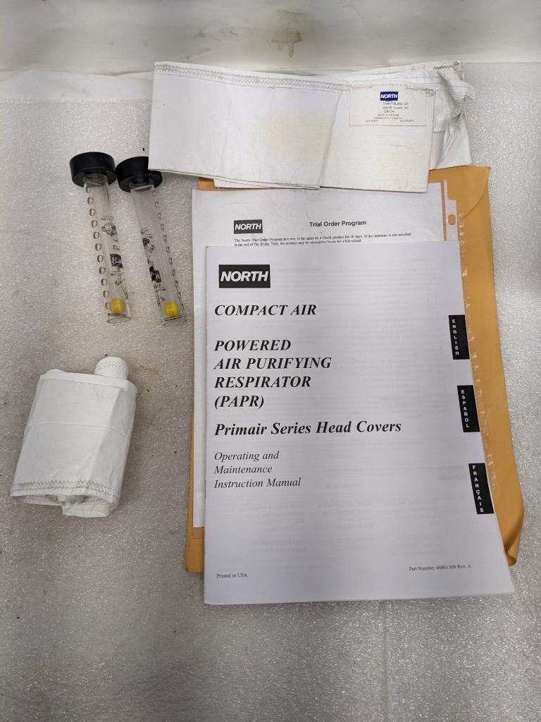 HONEYWELL NORTH SAFETY PRODUCTS COMPACT AIR RESPIRATORY PAPR CUSTOM KIT NEW B2