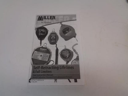 HONEYWELL MILLER SELF-RETRACTING LIFELINE 10 FT. 310 LBS CAPACITY 36WA07 R28