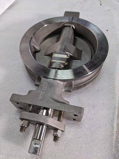 JAMESBURY STEEL WAFER-SPHERE VALVE 8" 316SS BODY 830W1136HBXZ K2