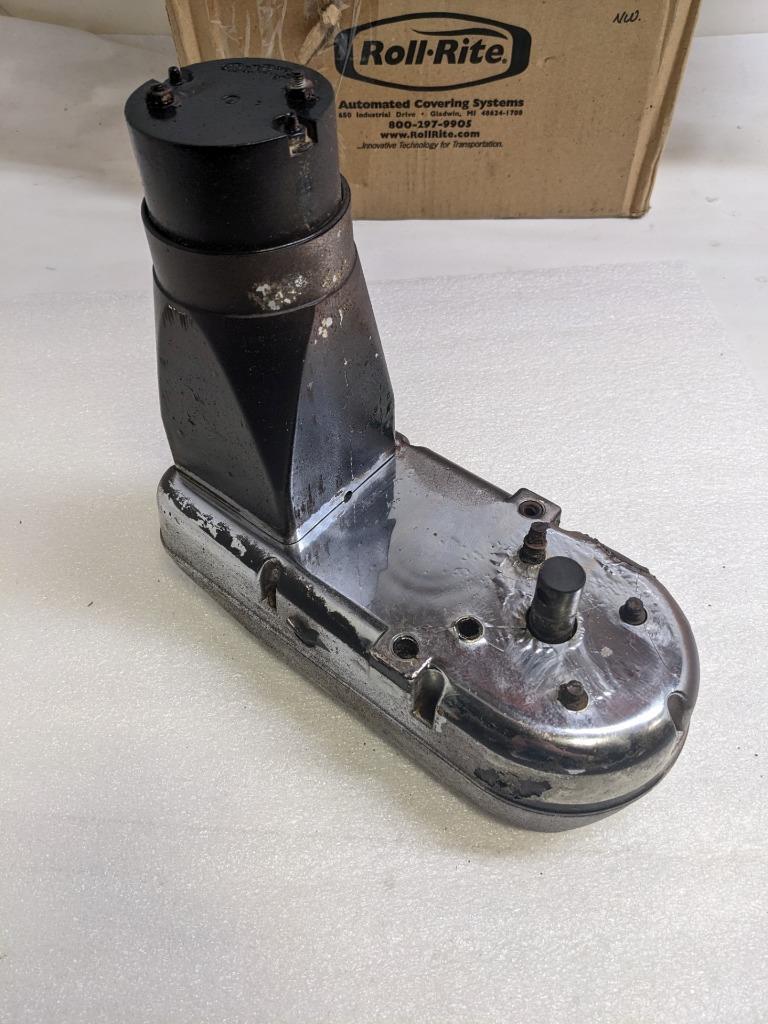 DAMAGED ROLL-RITE 10120 SUPER DUTY TARP MOTOR 12V USED R34