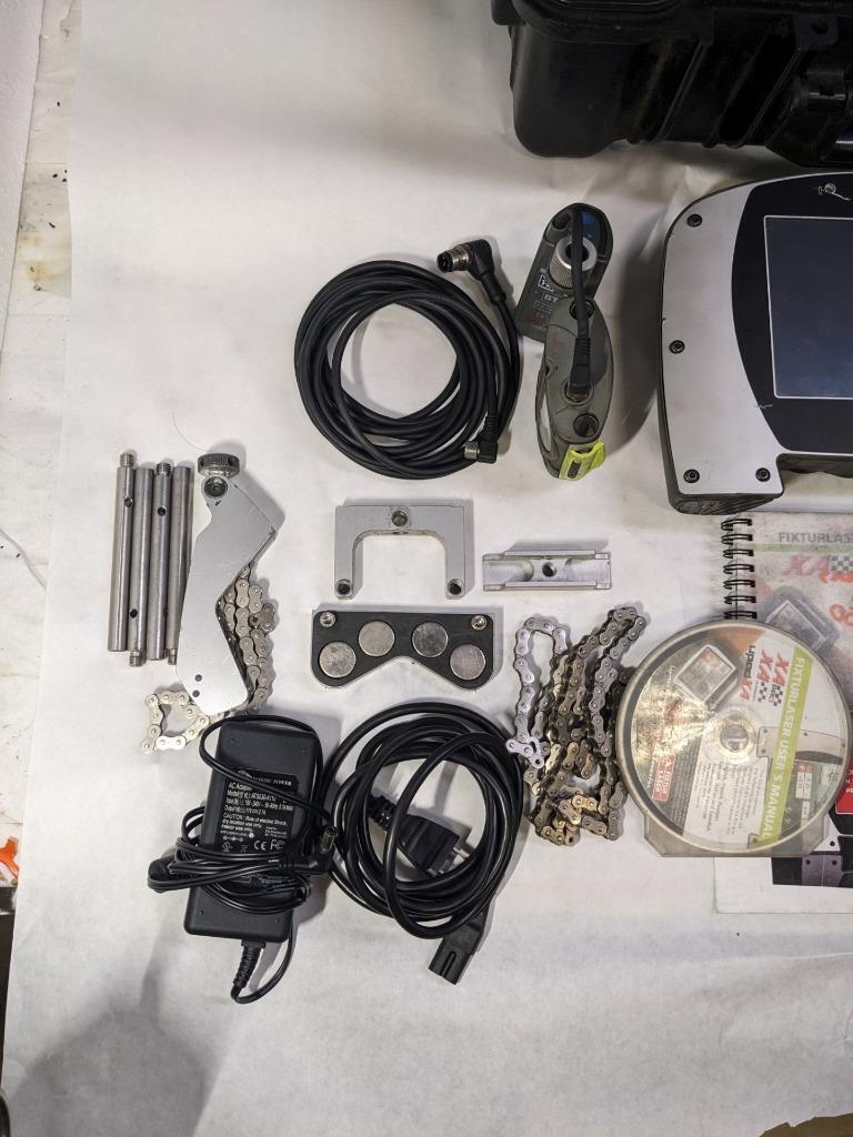 FIXTURE LASER XA ALIGNMENT SYSTEM 4" RODS/6" RODS/12" RODS 40" CHAIN USED R32