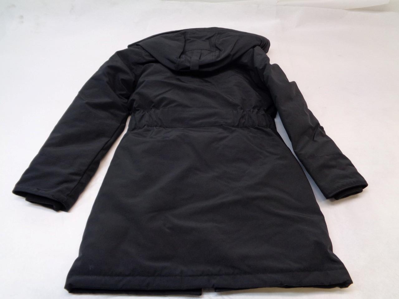 CANADA GOOSE WOMEN'S SIZE XS/TP BLACK TRILLIUM PARKA JACKET 6660W SR
