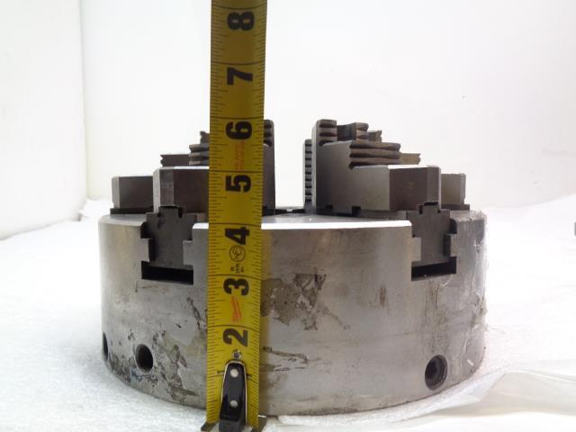 QU INDUSTRIAL 1126R ZERO-SET PRECISION .0005 LATHE 6-JAW 12" CHUCK NEW H1