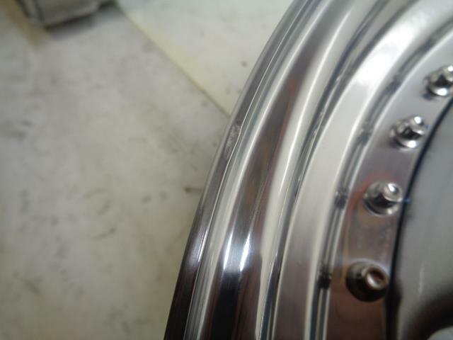 RH 3.6 Turbo Front 18X8.5 5X130 ET47 3PC SILVER WHEEL PORSCHE STYLE WHEEL NEW