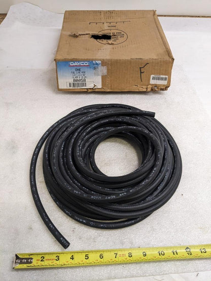 DAYCO 80058 FUEL HOSE 50' OAL 1/4" ID 1/2" OD BLACK NITRILE NEW R15