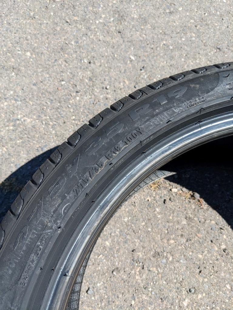 2 PIRELLI CINTURATO P7 BMW MERCEDES RCS P 275 35 19 100Y XL TIRES 2478800 CQ3