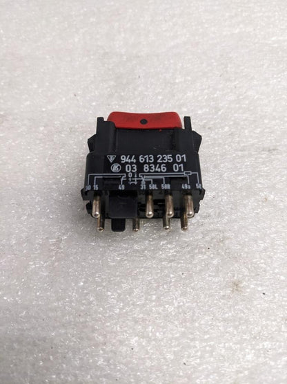 PORSCHE 94461323501 N05 HAZARD WARNING LIGHT SWITCH FOR 1992-1995 968 USED R20T7