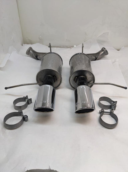 ROUSH CAT-BACK EXHAUST SYSTEM MUSTANG MUFFLER TIPS 13135230-AA NEW B2