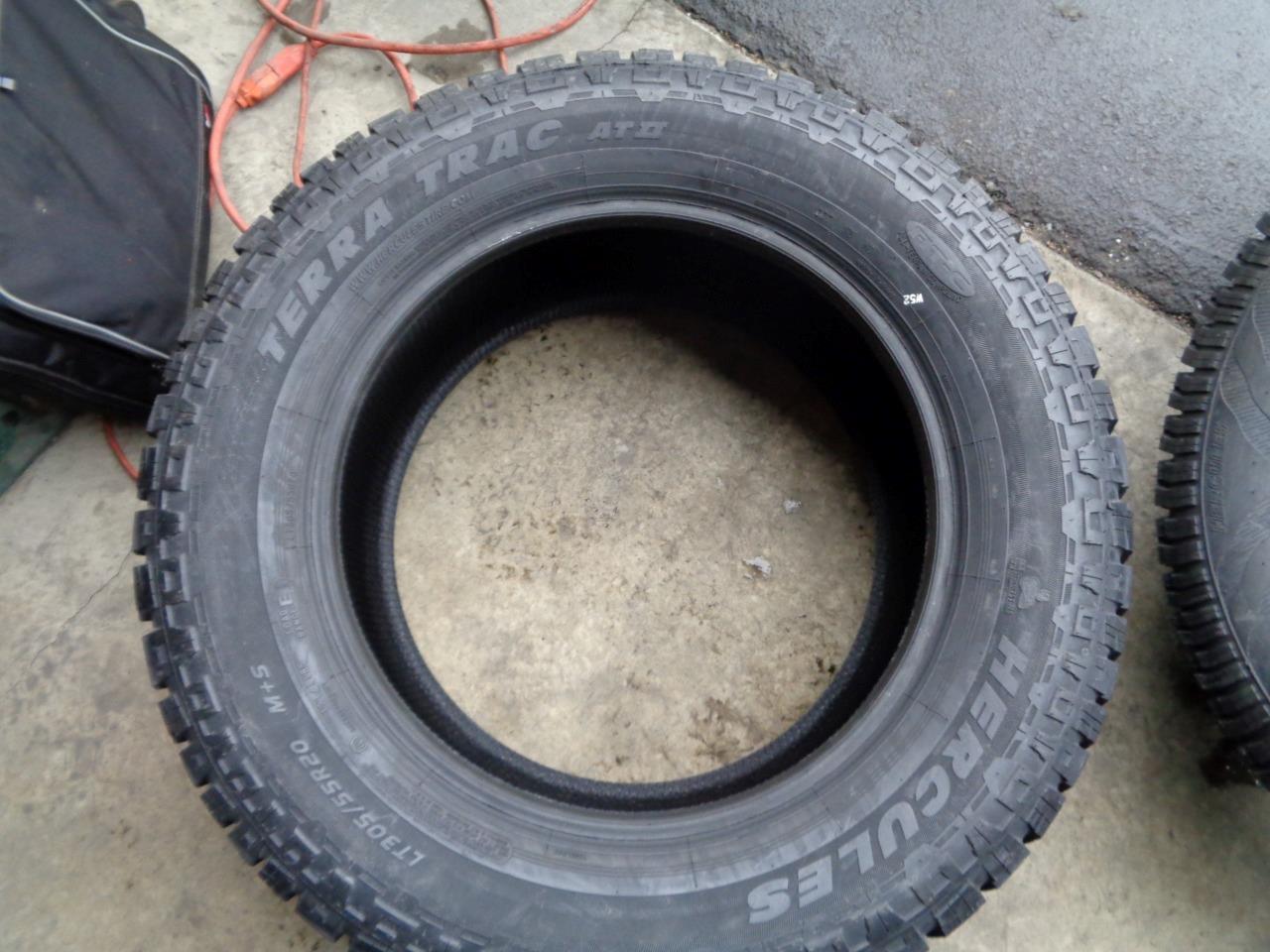 1 HERCULES TERRATRAC A/TII LT 305 55 20 121/118S TIRE 4109 SU7