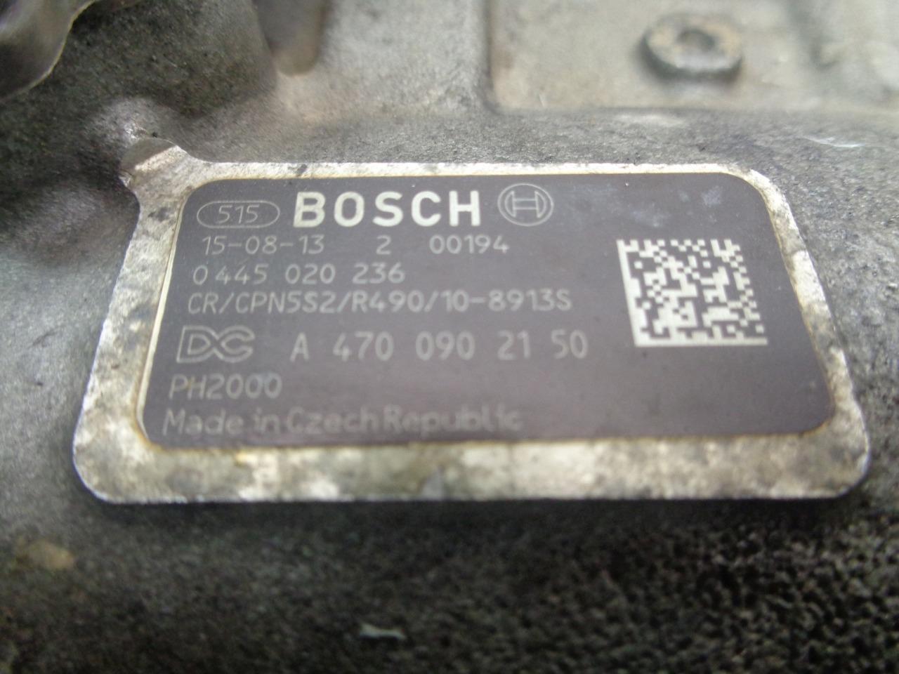 MERCEDES-BENZ ACTROS MP4 BOSCH HIGH PRESSURE FUEL PUMP A47009022150 R11