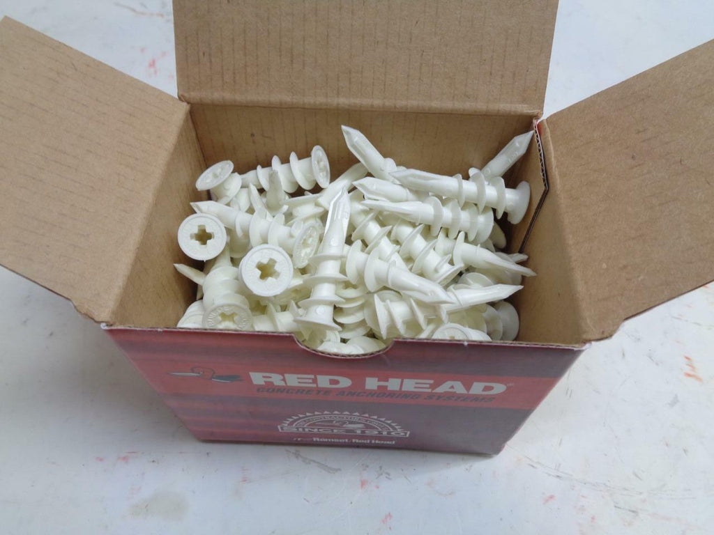 NEW PACK OF 2 BOXES OF 100 COUNT MIDWEST SELF-DRILLING DRYWALL ANCHORS 04280 R10